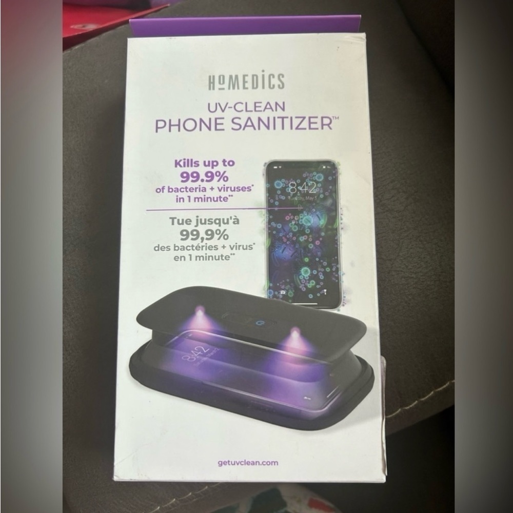 Portable Phone Sanitizer Black germ sanitizer